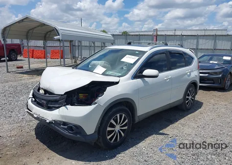 2012 Honda Cr-V Ex-L z USA, uszkodzony, nr VIN 5J6RM3H74CL043171